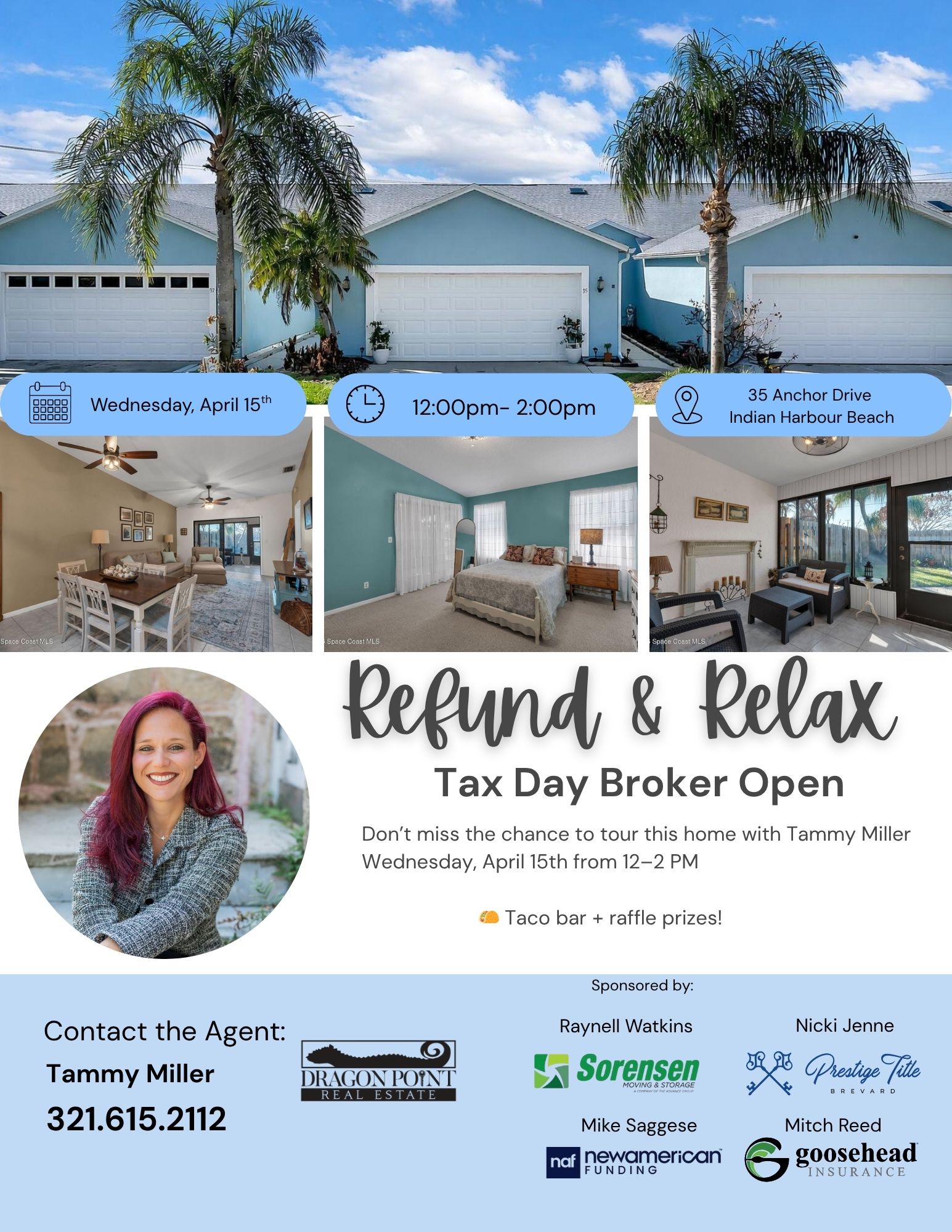Refund & Relax Broker Open with Tammy Miller